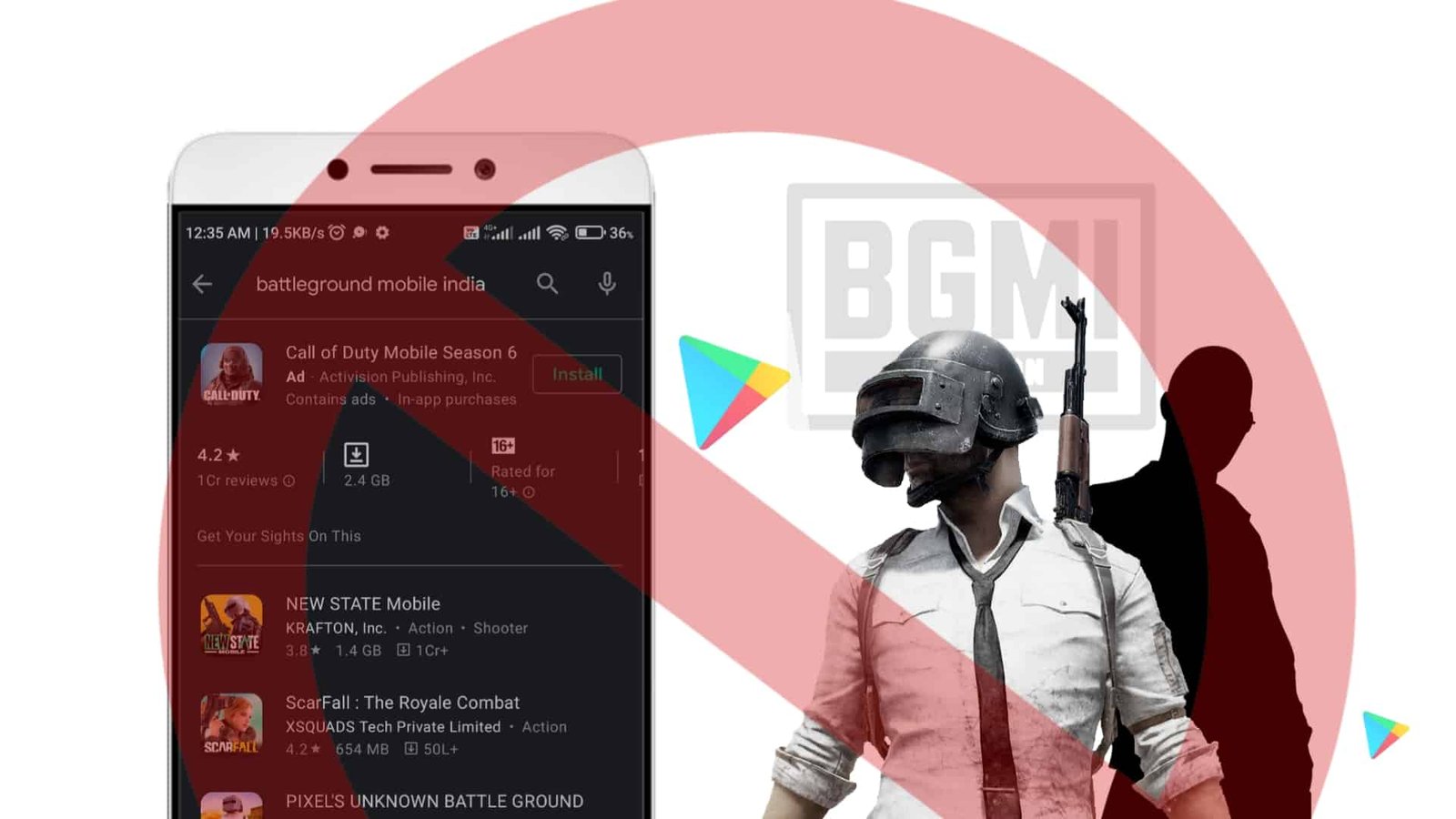 BGMI Has Been Removed From Google Play Store and Apple App Store