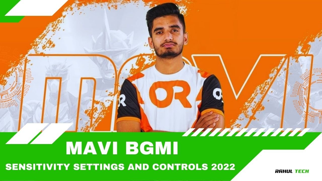 MAVI BGMI Sensitivity Settings and Controls